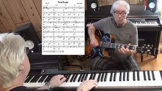 Paris Blues - Jazz guitar & piano cover ( Duke Ellington )