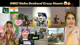 Reaction on Nishu Deshwal Dangerous Stunts | OMG Very Difficult Stunts