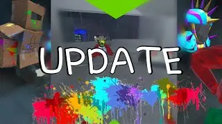 THE NEW GORILLA TAG UPDATE (BEST UPDATE EVER!?) | Paint Brawl #IcicleVR
