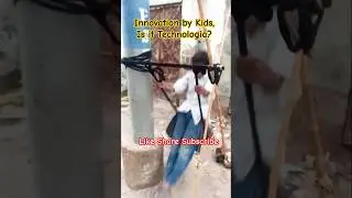 🎋 Kids&rsquo; Bamboo Swing | Is This Really Technologia? 🤔✨#Technologia 🤖✨ #KidsCreativity  #BambooSwing