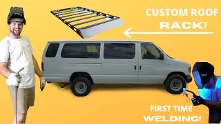 The Ultimate Tow Rig: Custom Roof Rack: My first time welding.