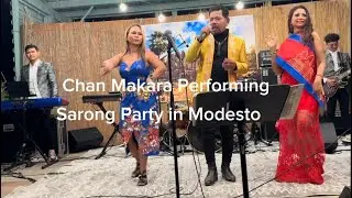 Khmer Star from Cambodia Chan Makara Performing Sarong Party in Modesto.  #youtube #party #party