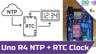 Easy Uno R4 NTP и RTC часы