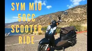 Sym Mio 50cc Scooter Ride