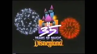 THE WALT DISNEY COMPANY 1990 Ident (35 Years of Disneyland)