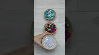 🌈Mesmerizing Bead Reverse Magic✨ Wooden Bowl 📿ASMR Satisfaction #asmr #beadsreverse #dominomarble