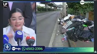 Declaraciones del Contralor Bolo Flores sobre el tema de recolección de basura en San Miguelito