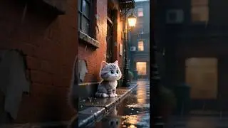 where is hope, you will find love.The Orphan Cat Who Finally Found a Home  找到温暖家的孤儿猫