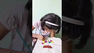 Fabric painting | Hobby classes #shorts