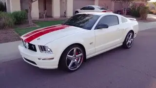 Mustang Before and After the Car Fire (26 June 2015)