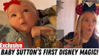 Ellie & Baby Sutton&rsquo;s Magical Disney Holiday Trip 🥹✨ | Sisters Holding Hands Melted Hearts