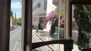 Famous Lisboa hillside tram ride.