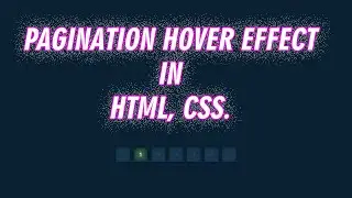 Creating pagination with HTML5 and CSS3 | Vickey Technical