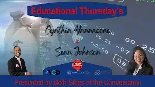 Educational Thursdays- Nov 17, 2022, Cynthia Yannacone & Sean Johnson