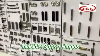 180&deg; Self Closing Invisible Spring Hinges For  Wooden Door , Channel Gate