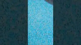 Inground pool leak vinyl liner repair