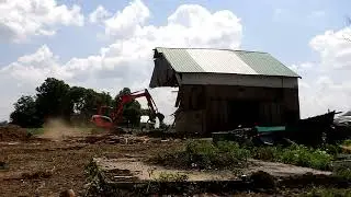 100 Year old barn TEARDOWN