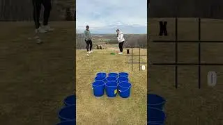 Tic Tac Toe Golf! #shorts