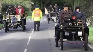 London Brighton Veteran Car Run 2013