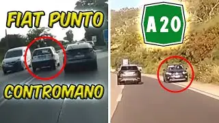 FIAT PUNTO RISCHIA GROSSO [BAD DRIVERS ITALY Reaction]