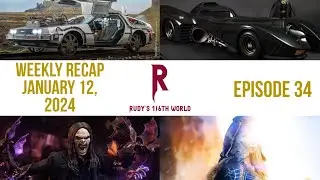 SIXTH SCALE FIGURE NEWS: WEEKLY RECAP (JANUARY 12 ,2024): EP.34 #hottoys #jazzinc #batmobile