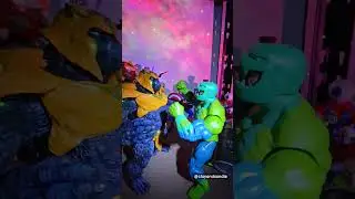 Puff Adder vs Gorilla Grodd [Marvel legends legacy BAF vs Mc Farlabe DC] #actionfigures #toys