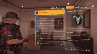 All Arm Patches Backpack Trophies and Mask Division 2