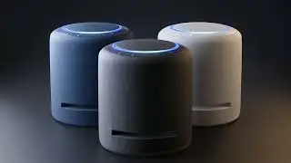 Amazon Echo Studio &ndash; Photoreal 3D Product Render by JOYRIDE