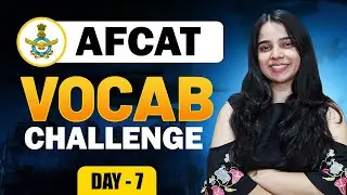 AFCAT Ежедневное испытание по лексике, День 7