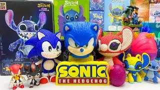 The most complete versions Sonic the Hedgehog | Sonic Buildable Figures | Knuckles | Surprise Eggs