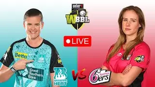 Brisbane Heat Women vs Sydney Sixers Women Live Match || Women's Big Bash League