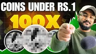 Crypto Coins Under 1 Rupee 🚀 | 2025