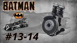 Budujemy Batmobil Tima Burtona Batman 1989 Deagostini Altaya - Numery 13-14