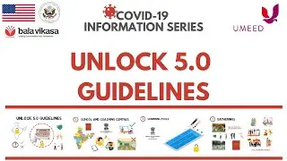 अनलॉक 5.0  दिशानिर्देश  | UMEED COVID-19 Information Series