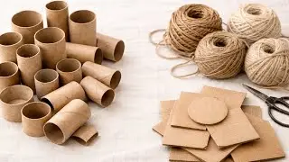 Don&rsquo;t Throw Away Cardboard Rolls! 4 Genius DIY Decor Ideas