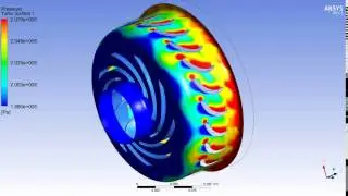 Centrifugal Pump Transient ANSYS CFX