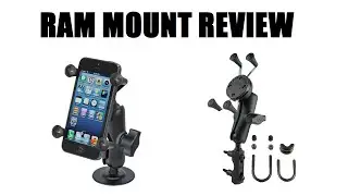 Ram Mount Product Review - Motorcycle Cell Phone holder