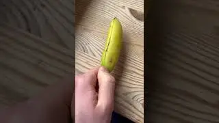 Nur eine normal gro&szlig;e Banane