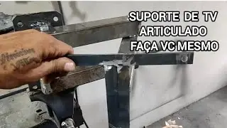 COMO FAZER UM SUPORTE ARTICULADO PARA TV