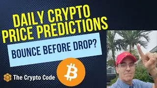 Bitcoin Bounce Before More Downside.  Daily Crypto Price Prediction