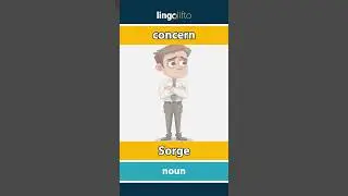 🇬🇧🇩🇪 concern - Sorge : learn English : Lernen wir Englisch : vocabulary builder