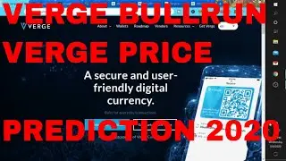 Verge Coin Price Prediction 2020 Xvg Crypto Verge News Today How High will Verge Crypto Go