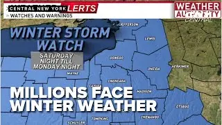 Central New York to be impacted by winter storm