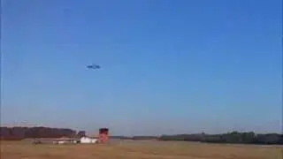 ufo over airfield