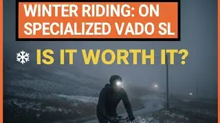 Winter cycling on Specialized Turbo Vado SL 
