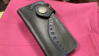 WILDHOG Leatherware ~ Biker Long Wallet