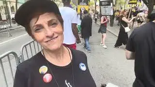 Civil Disobedience . NYC picket line.  Video.