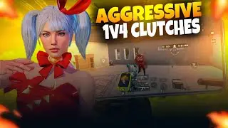 AGGRESSIVE 1v4 CLUTCHES | PUBG MOBILE | NOFEAR MUNNA #pubgmobile #nofearmunna #pubgmontages #pubg1v4