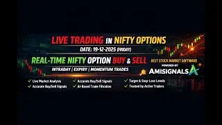 Live Trading in Nifty Option | 19-12-2025 | No1 Buy Sell Trading Software | #nifty #banknifty