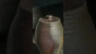 Wood fired tea caddy